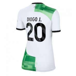 Liverpool Diogo Jota #20 Gostujuci Dres za Ženska 2023-24 Kratak Rukavima